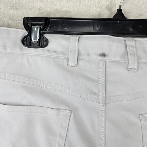 Peter Millar Pants Men’s 36x32 (Fits 38x31) Gray Golf 5 Pocket Stretch Chinos - Picture 13 of 16